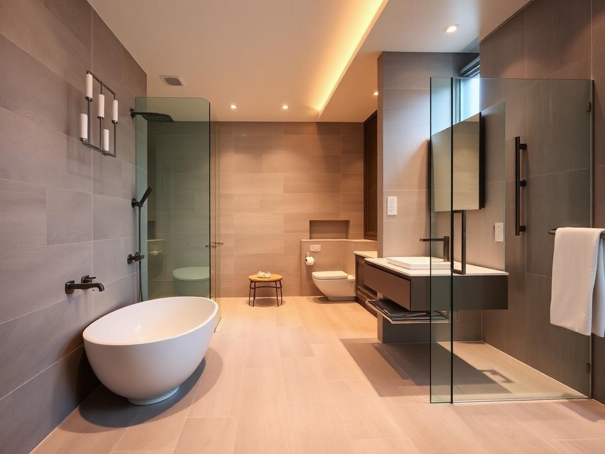 Bathroom renovation completed by Gauteng Homes in Sandton